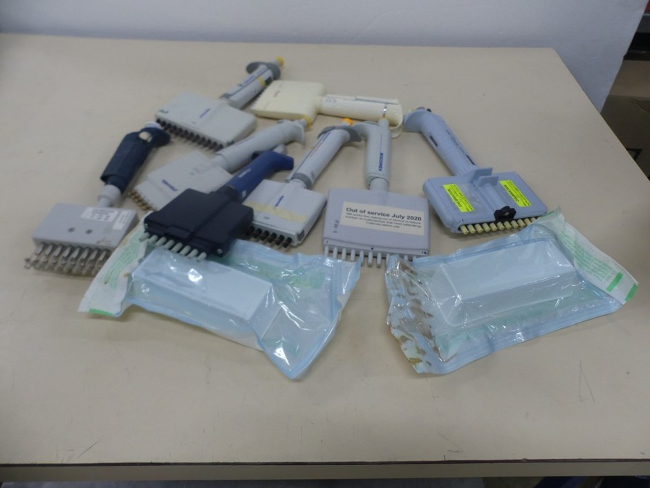 Multi-channel Pipettes + Troughs