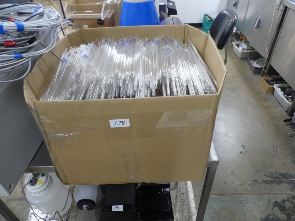 Glass pipettes graduated (QTY) 1-25ml