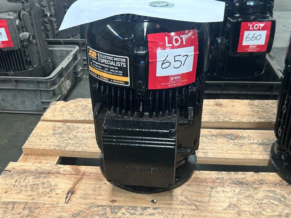 Siemens 3 Phase Electric Motor