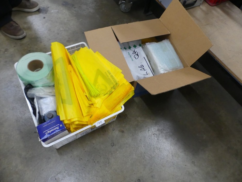 <p>Biohazard Bags and Assorted Accesories</p>