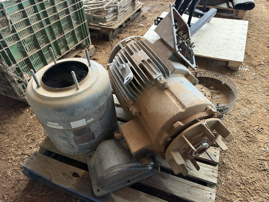 Pallets of Hot Water Units, Shelving & Motor Parts