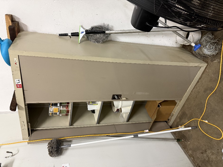 <p>2 Door Metal Cabinet</p>
