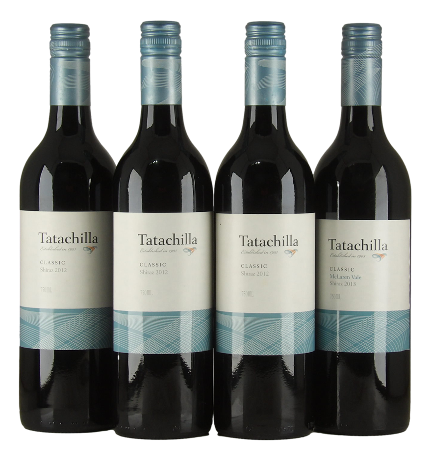 Tatachilla Classic Shiraz 2012/13 (4x 750mL), South Aust.