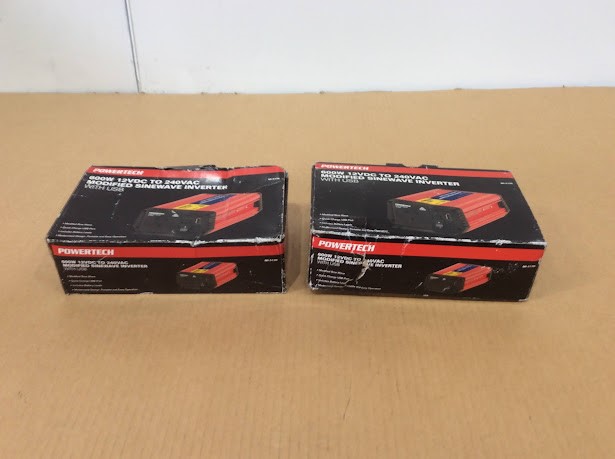 Powerhouse Inverters M 8010A Pure SineWave Power Inverter (Lot of 2)