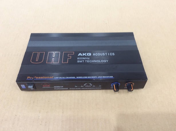 AKG WMS10 UHF Dual Channel Wireless Microphone Receiver