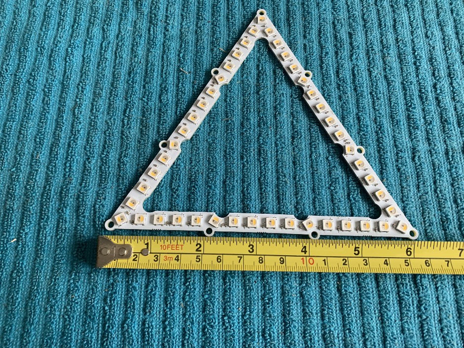 2 x Packets of LED Triangles (Unused)