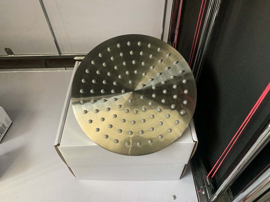 2 x Johnson Suisse  Overhead Shower, 200mm (Unused)