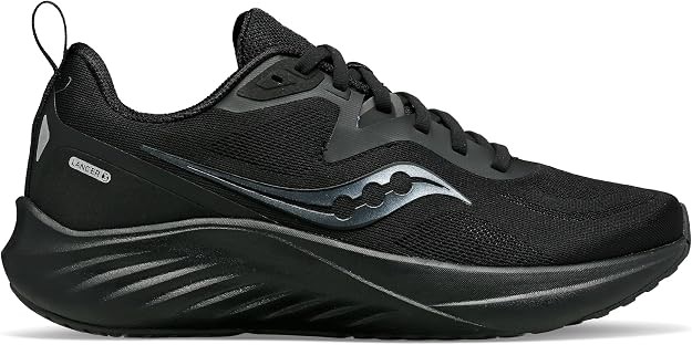 Saucony Women's Lancer Sneaker, Triple Black, US 6