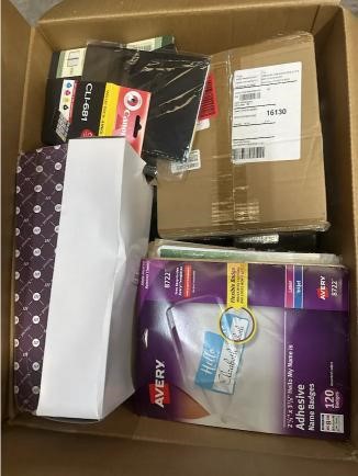 Assorted Office Stationery