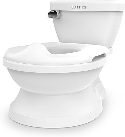 SUMMER INFANT BY INGENUITY My Size Potty Pro in White. NB: Minor use and mi