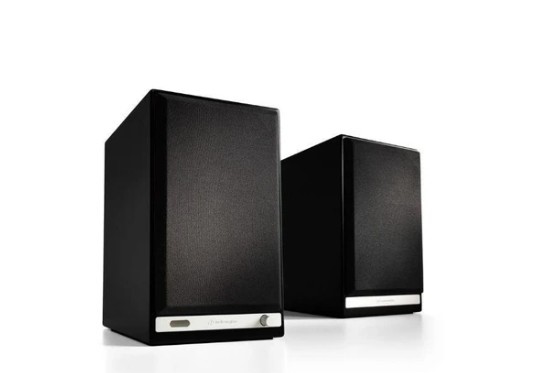 AUDIOENGINE HD6 Wireless Bookshelf Speakers, Satin Black. NB: Right Speaker