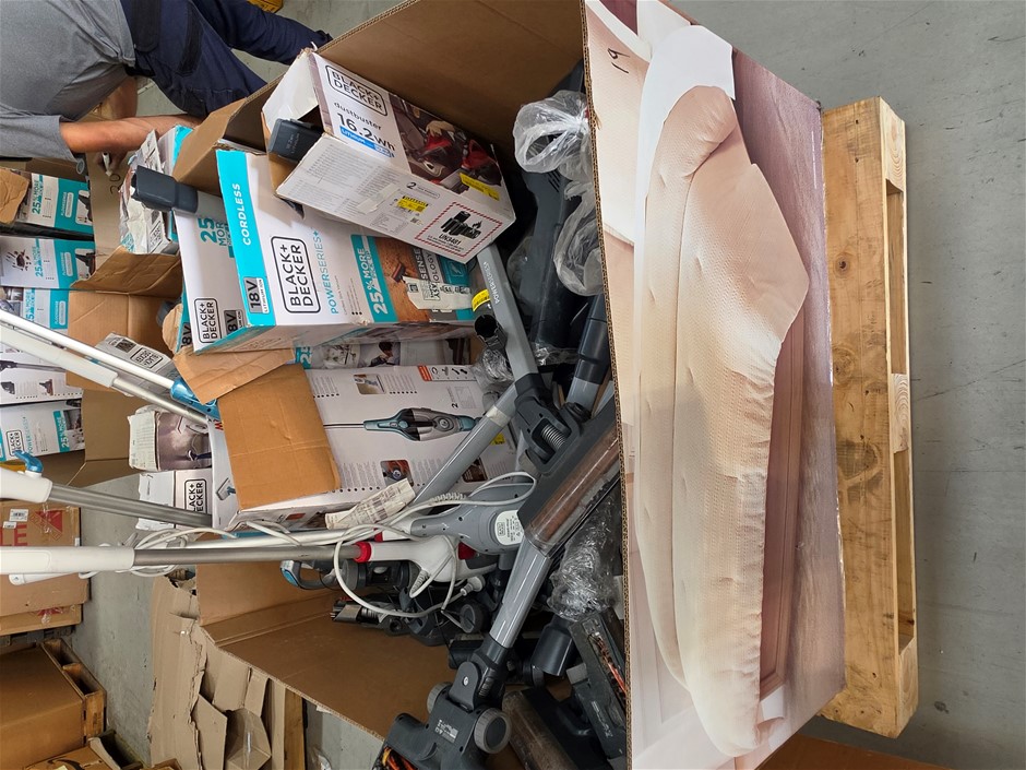 19 x Assorted BLACK + DECKER Vacuums. NB: Has Been Used.