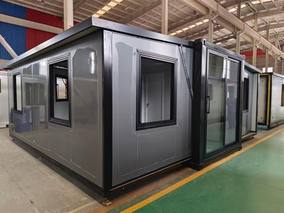 20FT Expandable Premium / Portable Building 2026 - Grey (Unused)