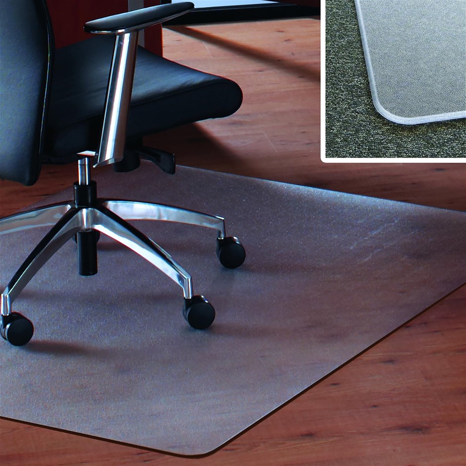 3 x FLOORTEX Assorted Chair Mat, 90 x 120cm.