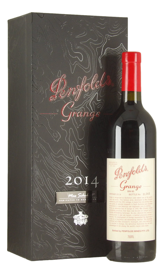 Penfolds Bin 95 Grange 2014 (1x 750mL), SA.