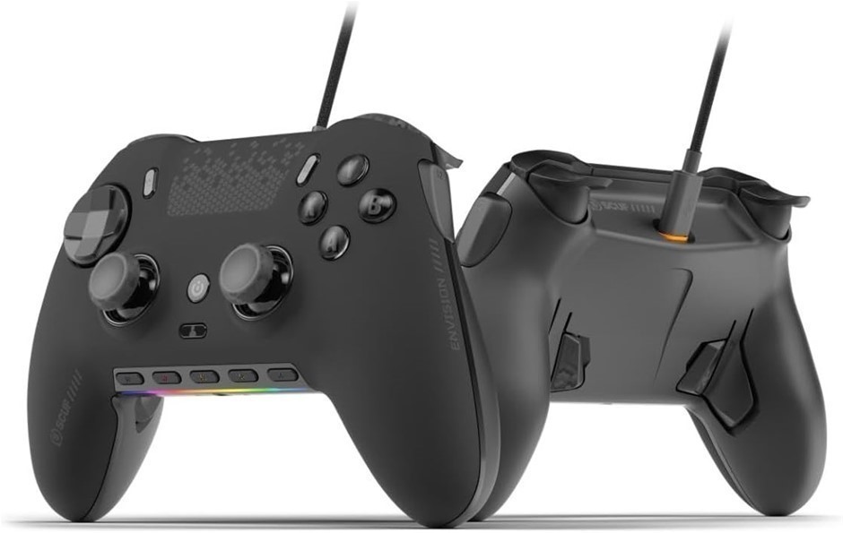 SCUF Envision Wired PC Only Gaming Controller – Anti-Drift Thumbsticks – Fi
