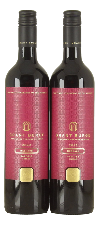 Grant Burge Meshach Shiraz 2022 (2x 750mL), Barossa
