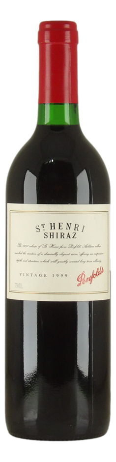 Penfolds St Henri Shiraz 1999 (1x 750mL), SA.