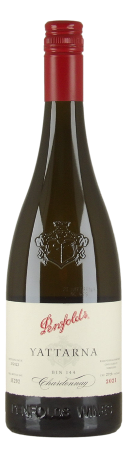 Penfolds Yattarna Bin 144 Chardonnay 2021 (1x 750mL) SA