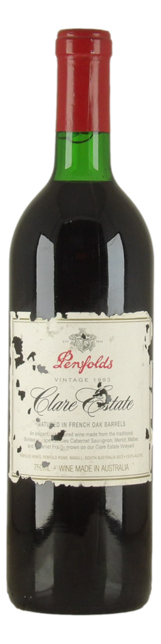 Penfolds Clare Estate Red Blend 1993 (1x 750mL) SA