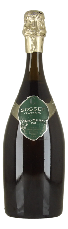 Gosset Grand Millesime Brut 2004 (1x 750mL) France