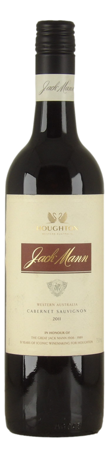 Houghton Jack Mann Cabernet Sauvignon 2011 (1x 750mL) WA