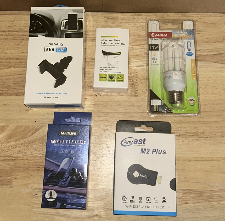 5x Assorted Items