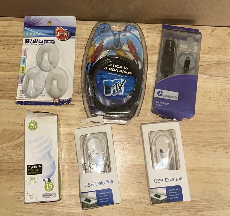 6x Assorted Items