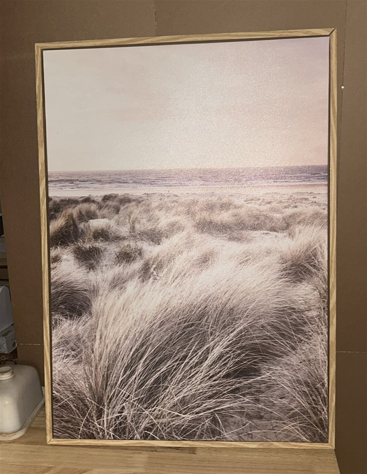 Beach Grass Framed Wall Art