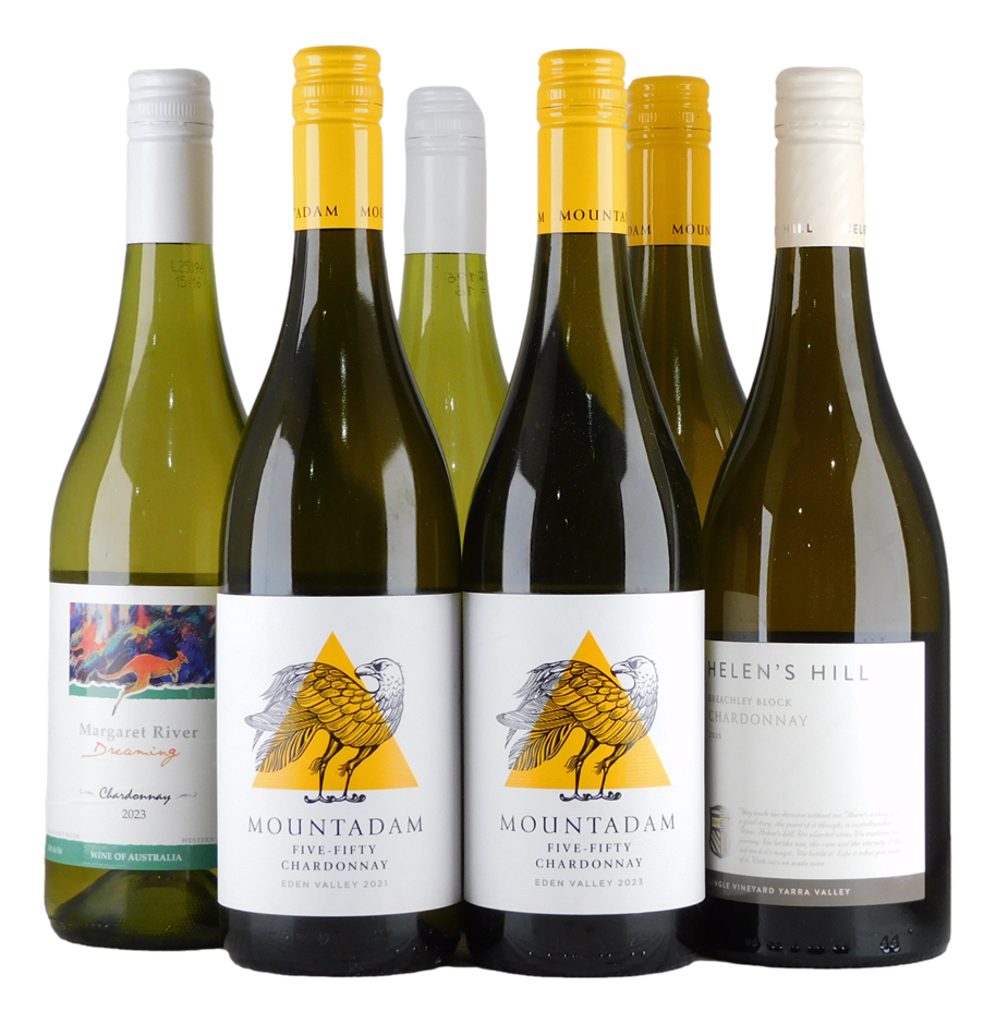 Mixed Chardonnay Pack (6x 750mL), AUS