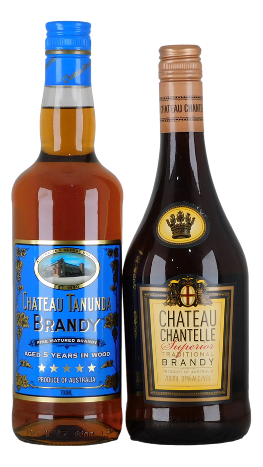 Mixed Brandy Pack (2x 700mL), Aus