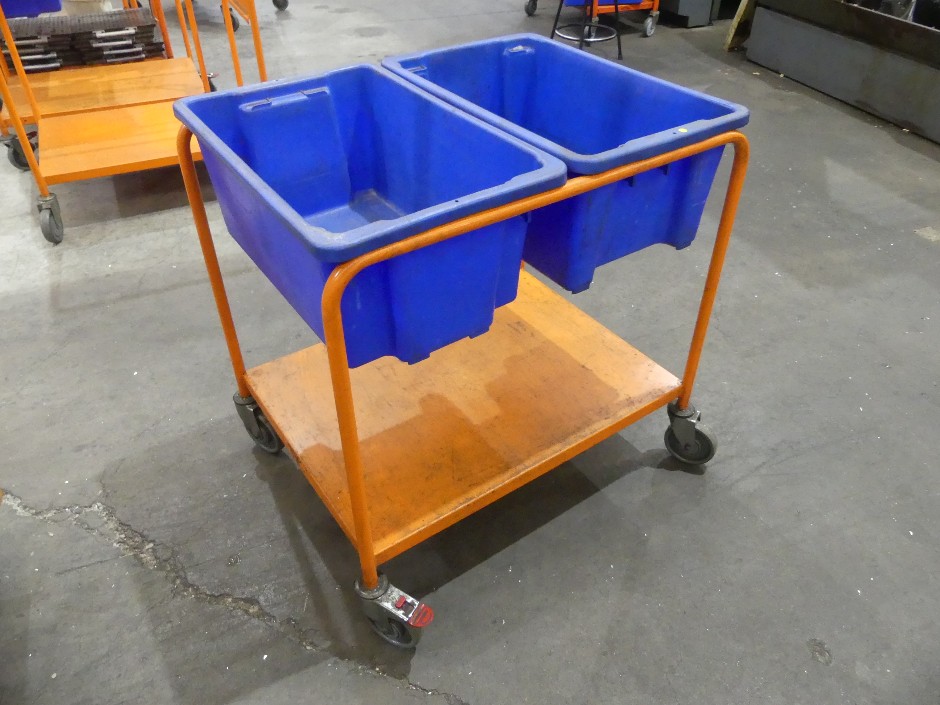 <p>Reflex Twin Bin Order Picking Trolley</p>