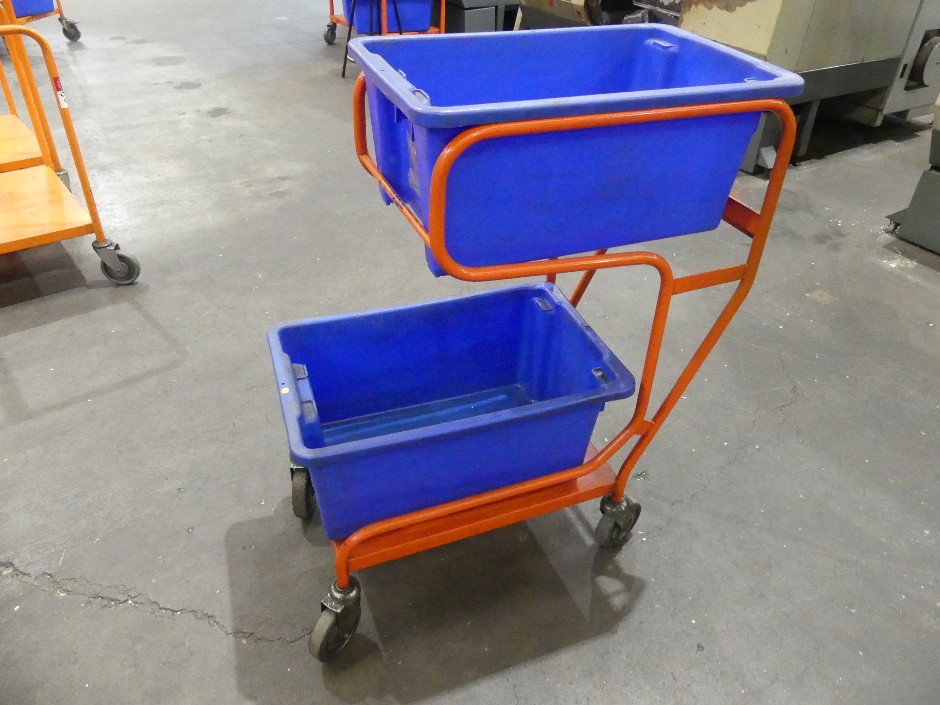 Reflex 2 Tier Order Picking Trolley