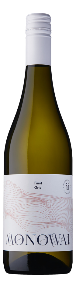 Monowai Pinot Gris 2023 (12x 750mL) Hawkes Bay