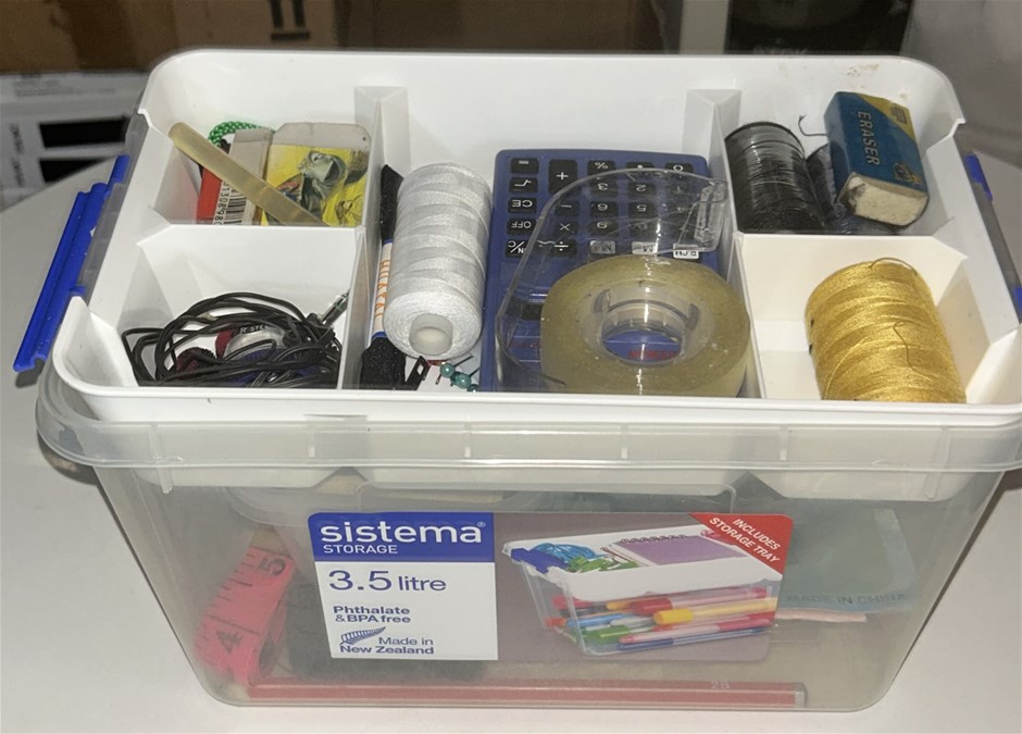 Tub of Assorted Accessories