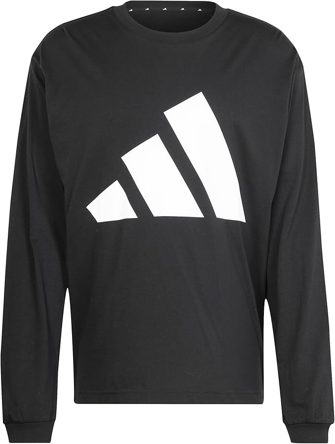 ADIDAS Men's Single Jersey Long-Sleeve Top, Size XL, Black, IN6180. Buyers