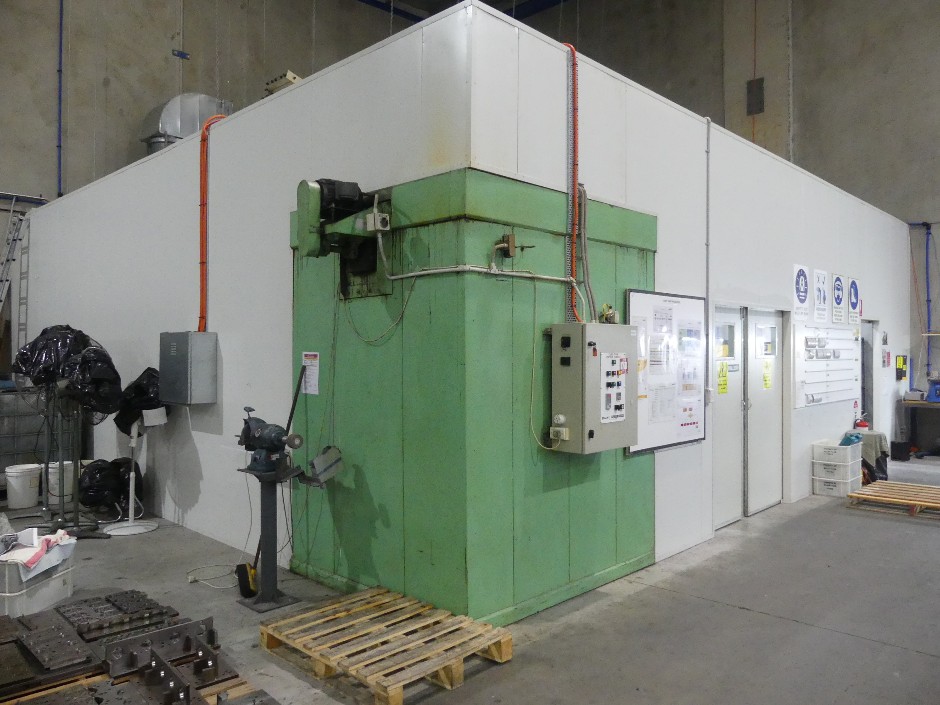Enclose Work Room with Extraction Fan