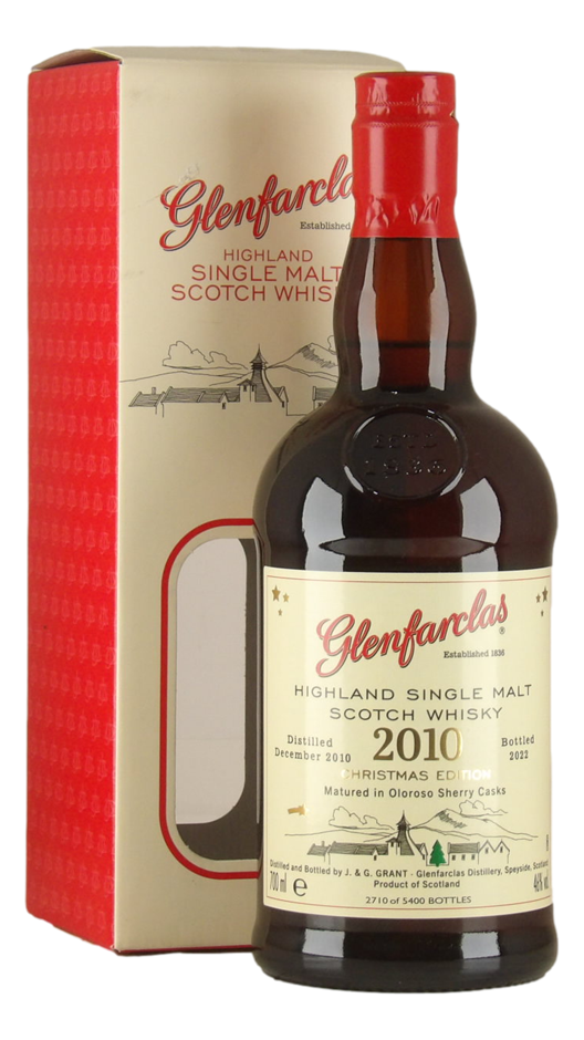 Glenfarclas Christmas Edition 2010 Single Malt Scotch Whisky (1x 700mL)