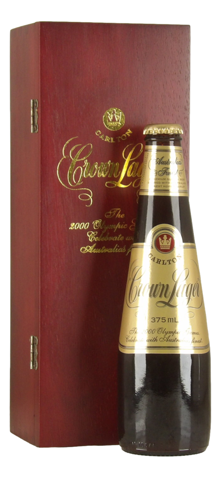 Carlton Crown Lager The 2000 Olympic Games (1x 375mL) VIC.