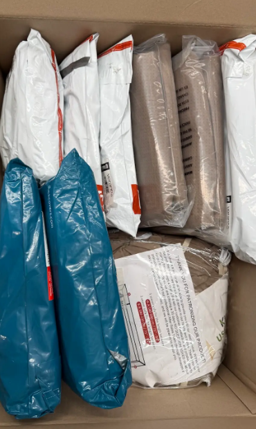 Assorted Box of Outdoor Patio Covers.