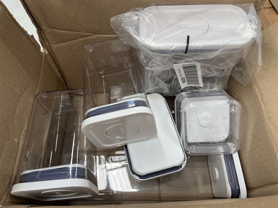 5 Pack Pop Containers. NB: Photo as is. Some Not in Original Packaging, Som