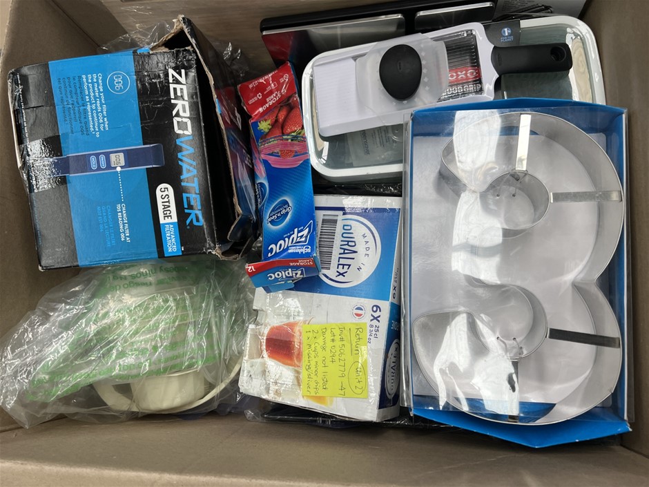 7 x Assorted Home/Kitchen products. NB: Photo as is. Some Not in Original P