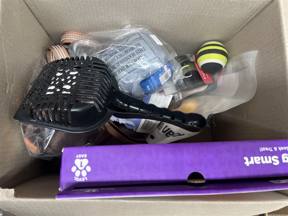 7 x Assorted Dog Products. NB: Photo as is. Some Not in Original Packaging,