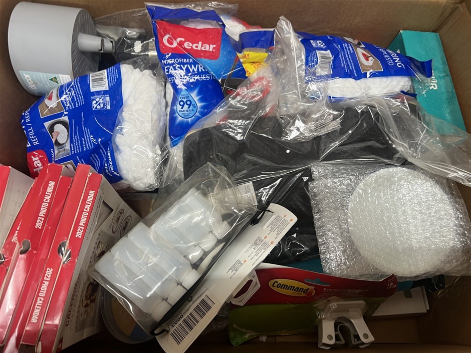 17 x Assorted Homeware Products. NB: Photo as is. Some Not in Original Pack