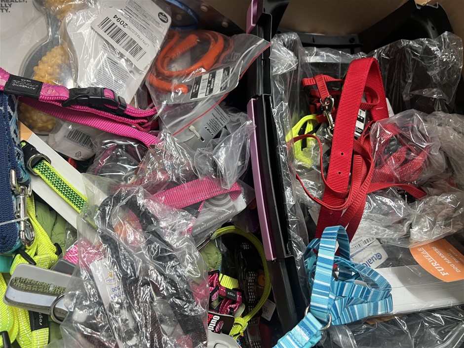 30 x Assorted Dog Products. NB: Photo as is. Some Not in Original Packaging