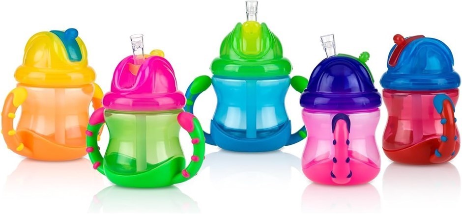 72 x Nuby Flip n Sip Cup 240ml (PP) (LNC9845). RRP: $719  Buyers Note - Dis