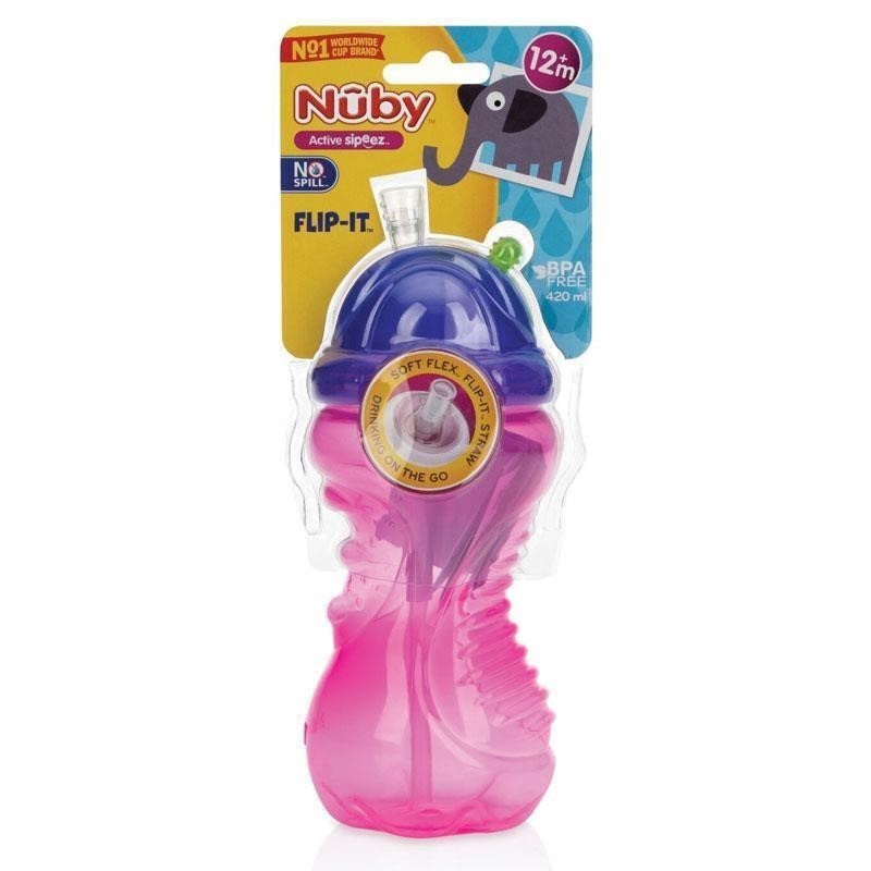 36 x Nuby 1PK 420ml Flip It Cup. RRP: $465.  Buyers Note - Discount Freight
