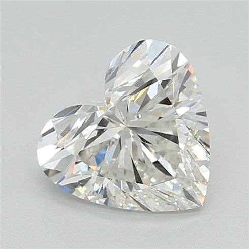 3.57 Carat Heart Shaped Diamond E/VS1