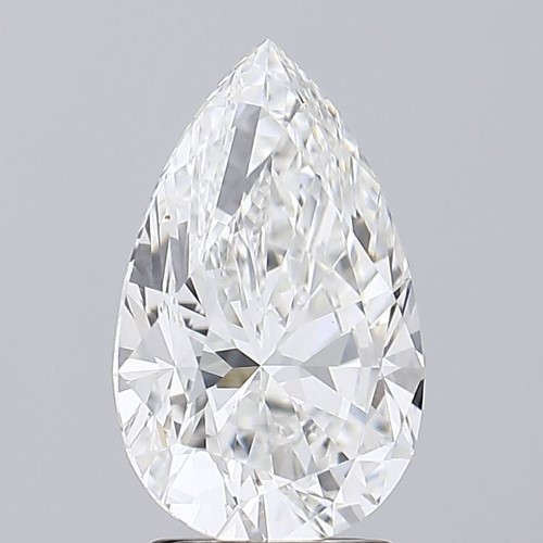 2.43 Carat Pear Shape Diamond G/VS2