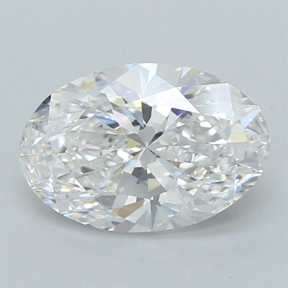 3.59 Oval Shaped Diamond E/VVS2